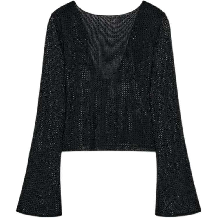 ZARA Knitwear Women's Black Moderate