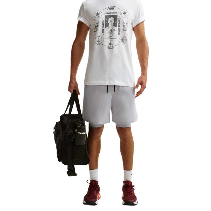 Nike Nike Sports Shorts Men's Gray Mist Moderate