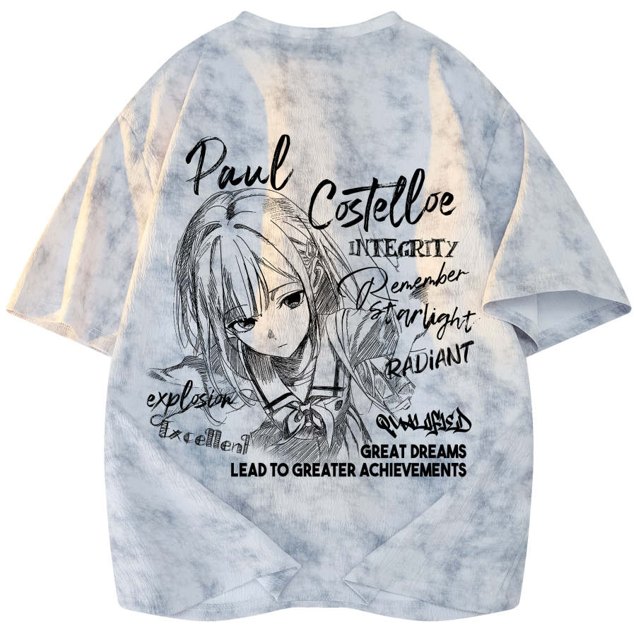 PAUL COSTELLOE Drop Shoulder Sleeve T Shirt Women's