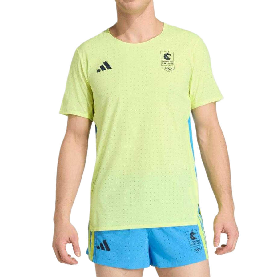 Adidas Adidas Running T Shirts Men's Sun Yellow Moderate