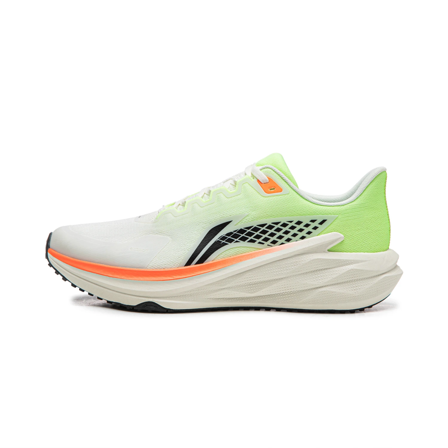 Li-Ning Li Ning Running Shoes Men's Low Top Ivory/Fluorescent Ice Yellow