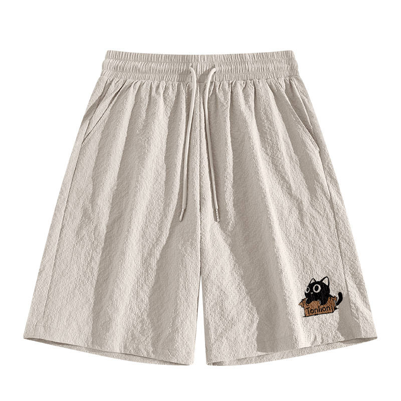 Tonlion Casual Shorts Unisex Moderate
