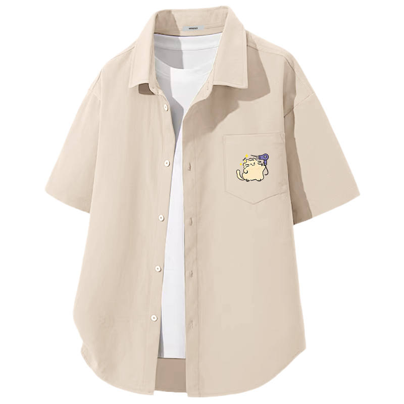 MINISO MINISO Shirts Unisex Lapel Moderate Other