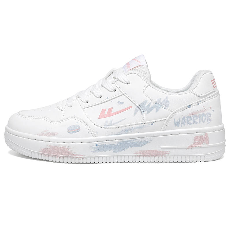 Warrior Abrasion Resistant Lightweight Breathable Height Increasing Low top Skateboard Shoes Unisex