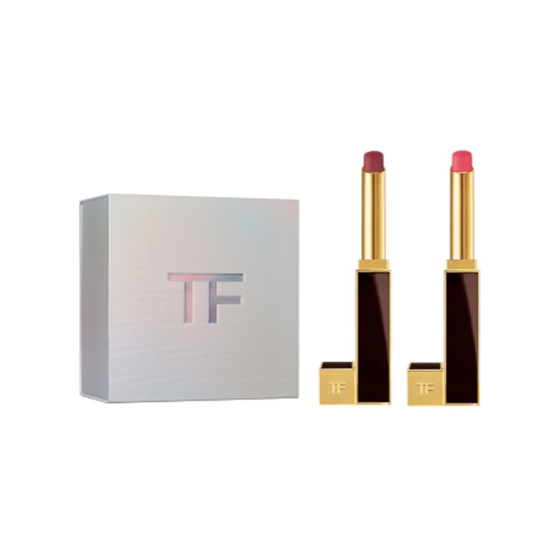 TOM FORD Ultra Fine Tube Velvet Soft Matte Lipstick Makeup Sets Easy to Blend Complexion 2g+2g