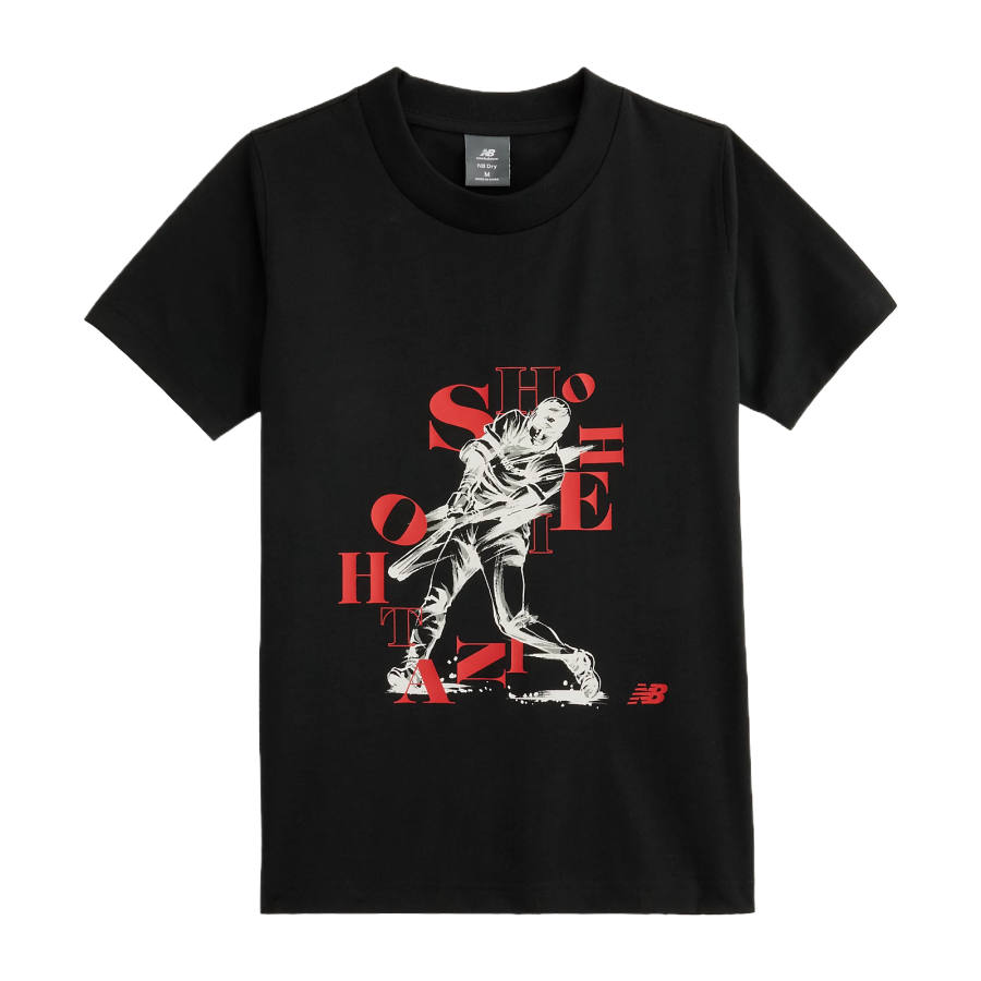 New Balance New Balance Kids T Shirts Crew Neck Moderate