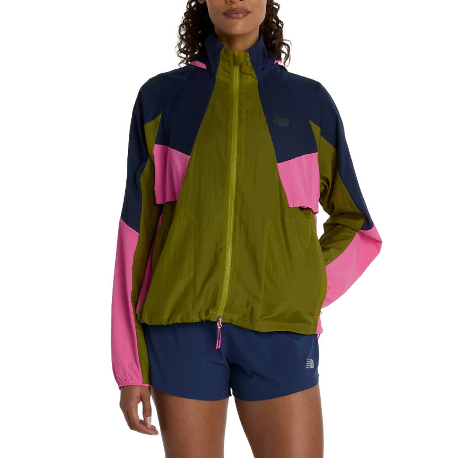 New Balance New Balance Jackets Women's Seaweed Hooded Moderate Other