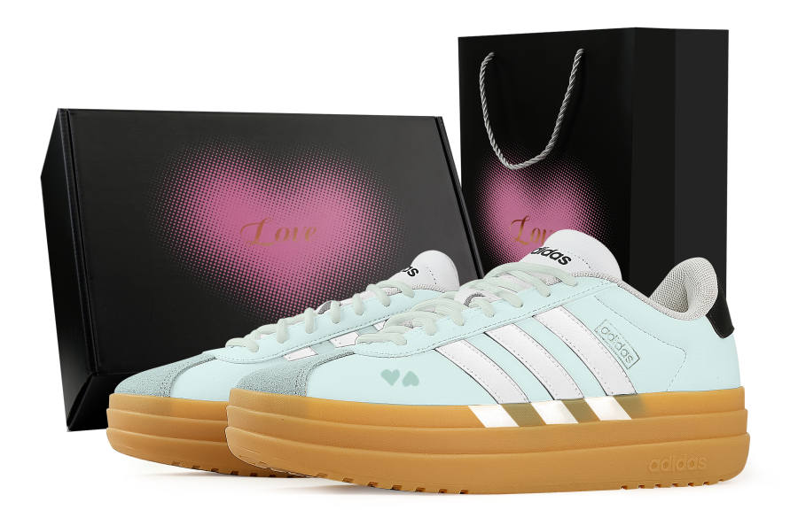 Adidas Adidas VL Court Bold Skateboard Shoes Women's Low Top White