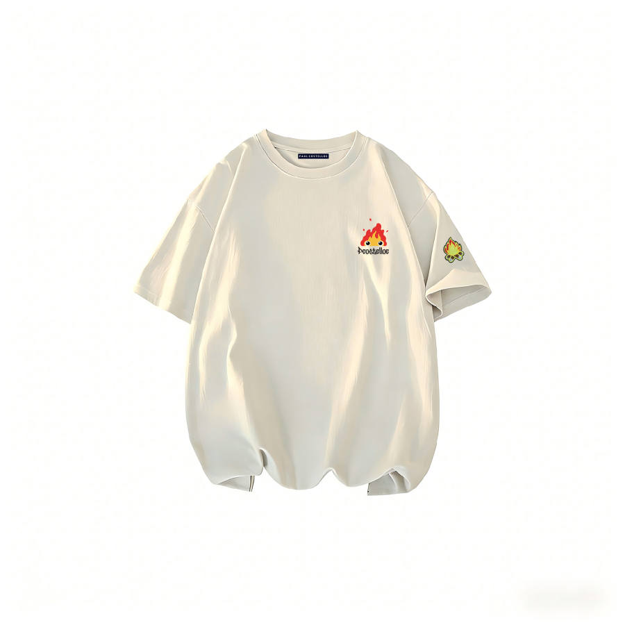 PAUL COSTELLOE T Shirts Unisex Crew Neck Thin Straight Fit