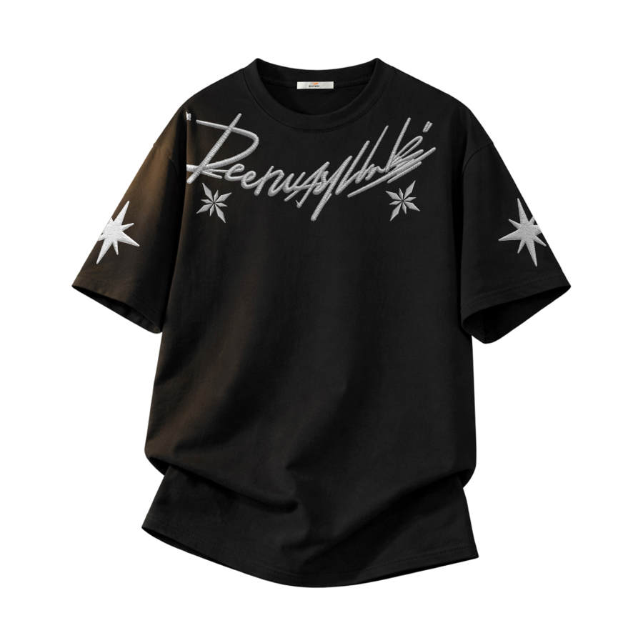 DEERWAY T Shirts Unisex Crew Neck Moderate Straight Fit