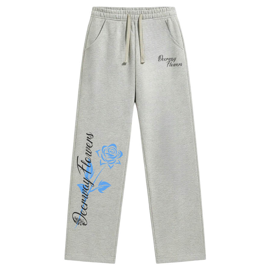 DEERWAY Casual Pants Unisex Moderate Straight Fit Pants