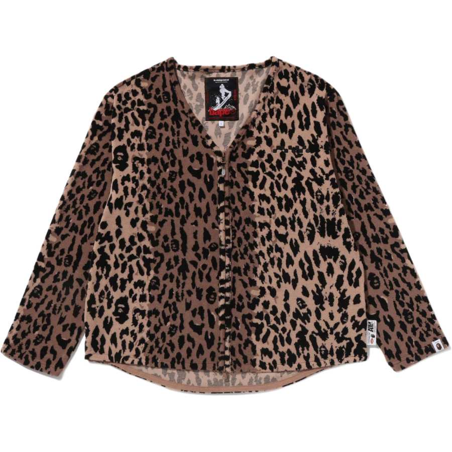 A BATHING APE Kazuki Kuraishi SS26 Velvet feel Coat Unisex