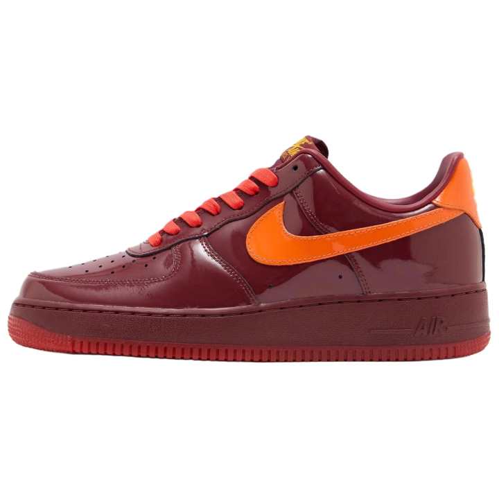 Nike Nike Air Force 1 Low top Skateboard Shoes Men's Red