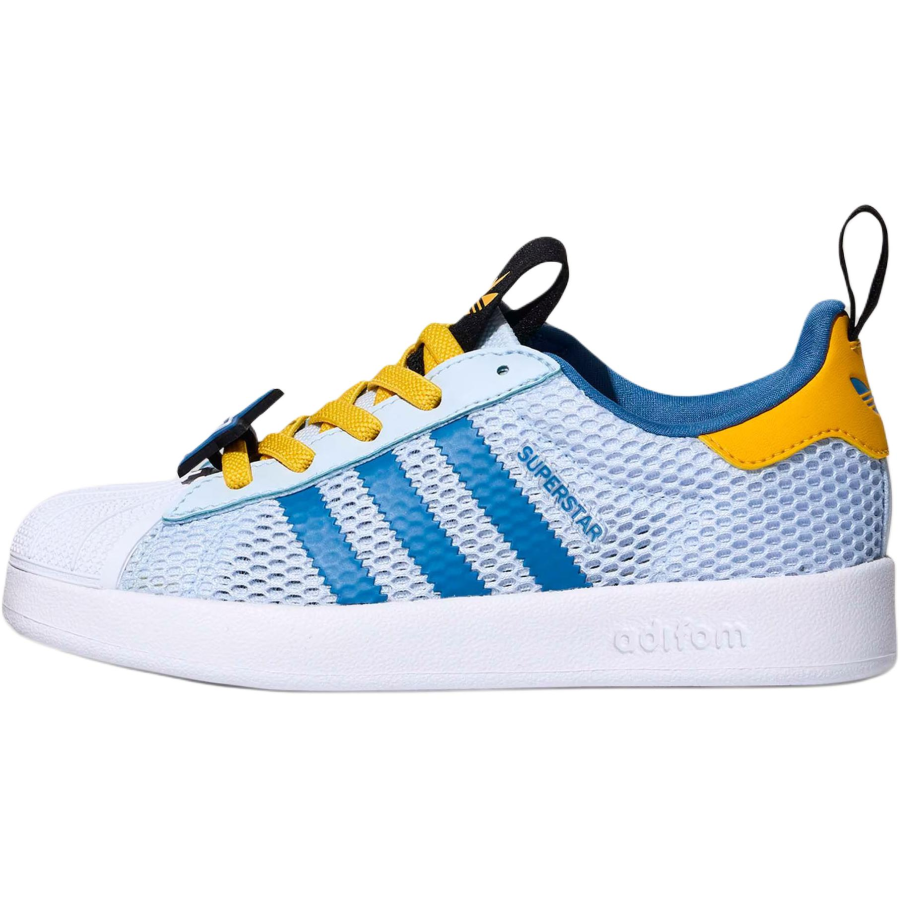 Adidas Originals AdiFOM Superstar 360 Low top Kids' Skateboarding Shoes Blue White Kids'