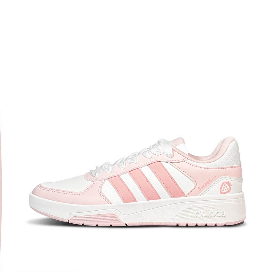 Adidas Adidas COURTBEAT Sweetheart Strawberry Low top Skateboard Shoes Unisex Pink White