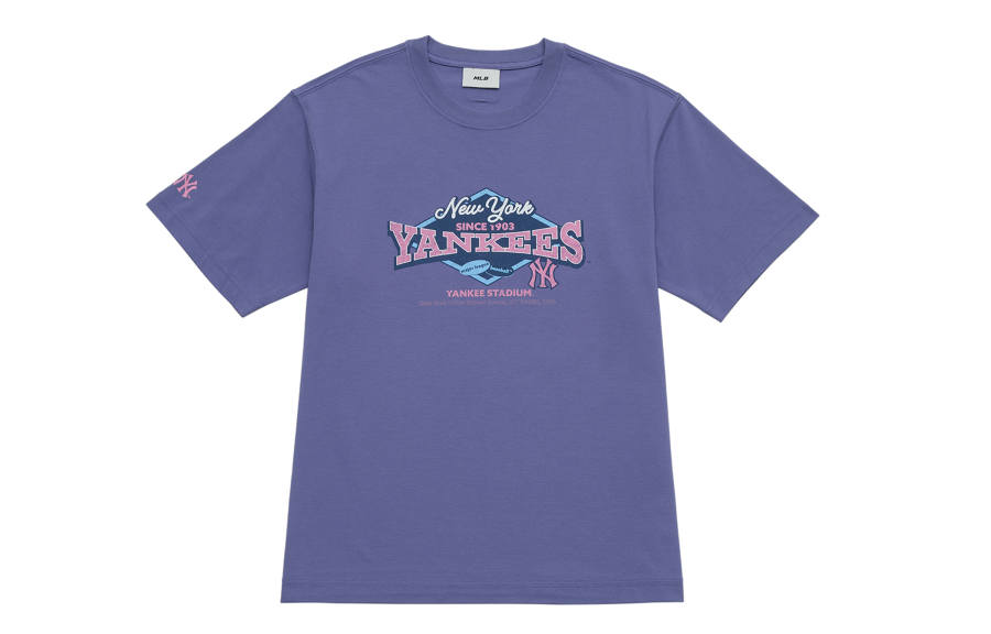 MLB Preppy Style Collection New York Yankees SS26 T Shirt Unisex