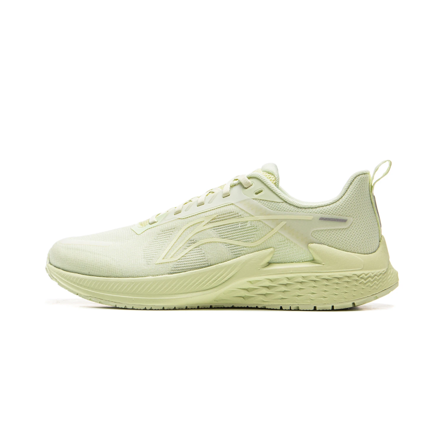 Li-Ning Li Ning Cushioning Breathable Rebound Low top Running Shoes Women's Light Fruit Green