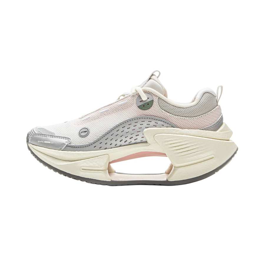 Li-Ning Li Ning Reflective Rebound Low top Running Shoes Women's Antarctic Gray/Silver