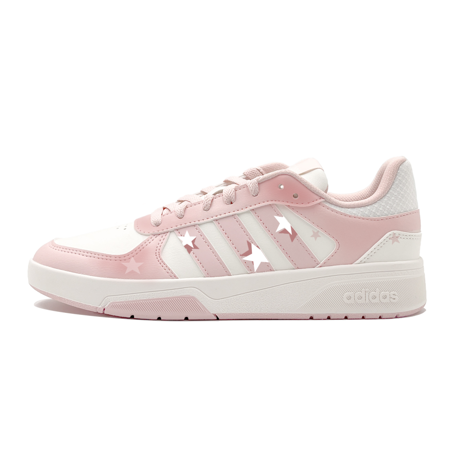 Adidas Adidas COURTBEAT First Love Star Synthetic Leather Cushioning Skateboard Shoes Women's Pink