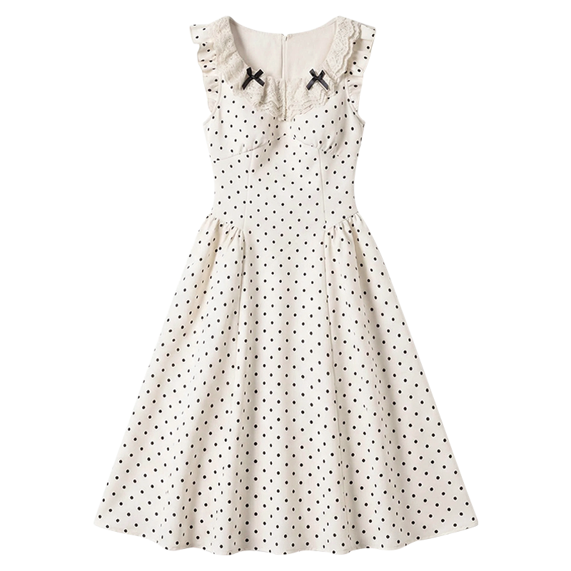 Fabric Pig Sleeveless Dress Women's