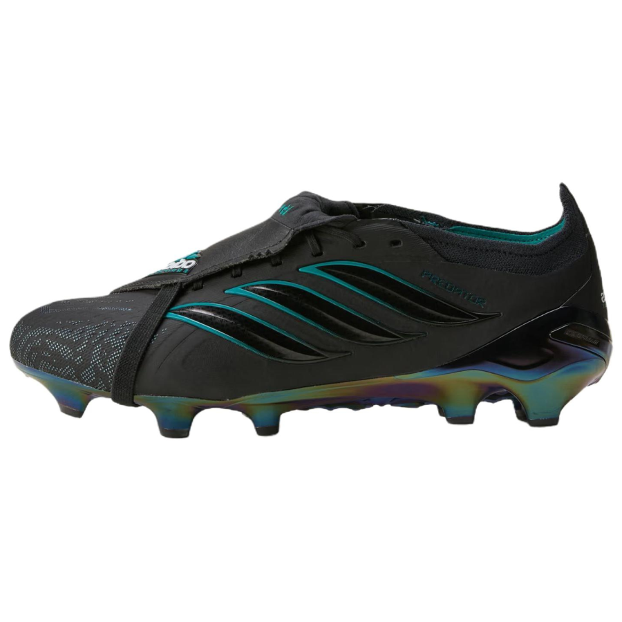 Adidas Predator Elite Adidas Foldover Tongue Fg 'Black Equipment Green'