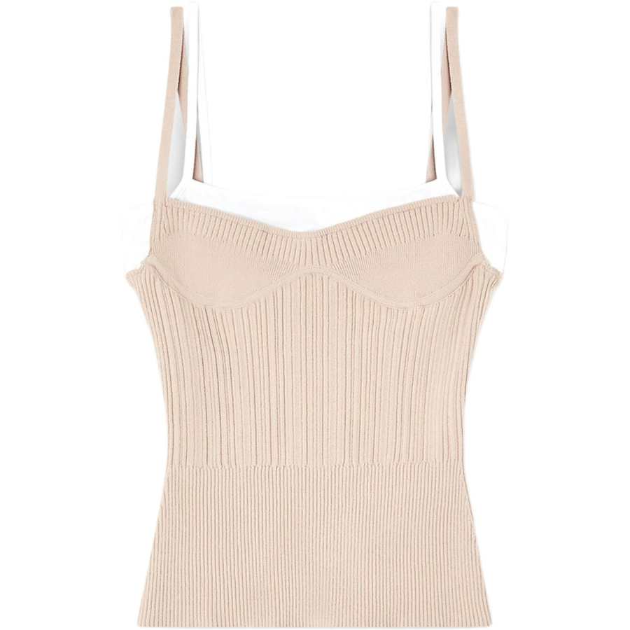 Diesel M-Zarrina Ribbed Top