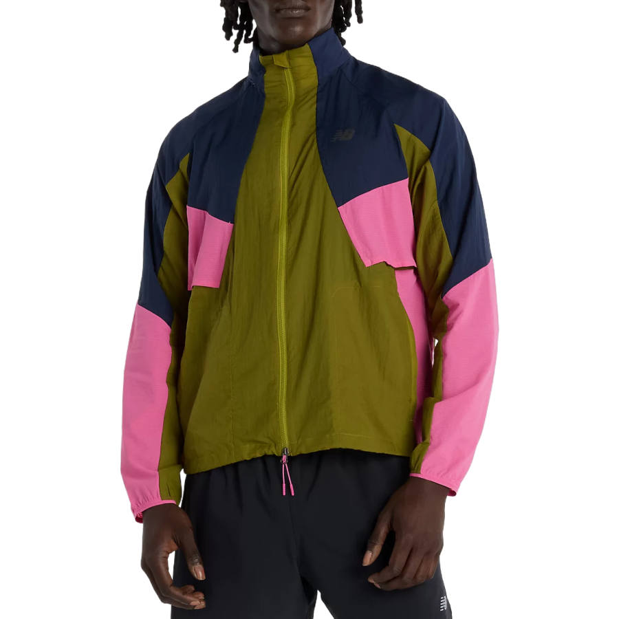 New Balance New Balance Jackets Men's Seaweed Hooded Moderate Other