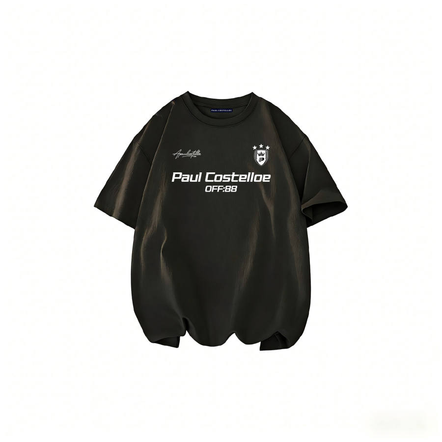 PAUL COSTELLOE T Shirts Unisex Crew Neck Thin Straight Fit