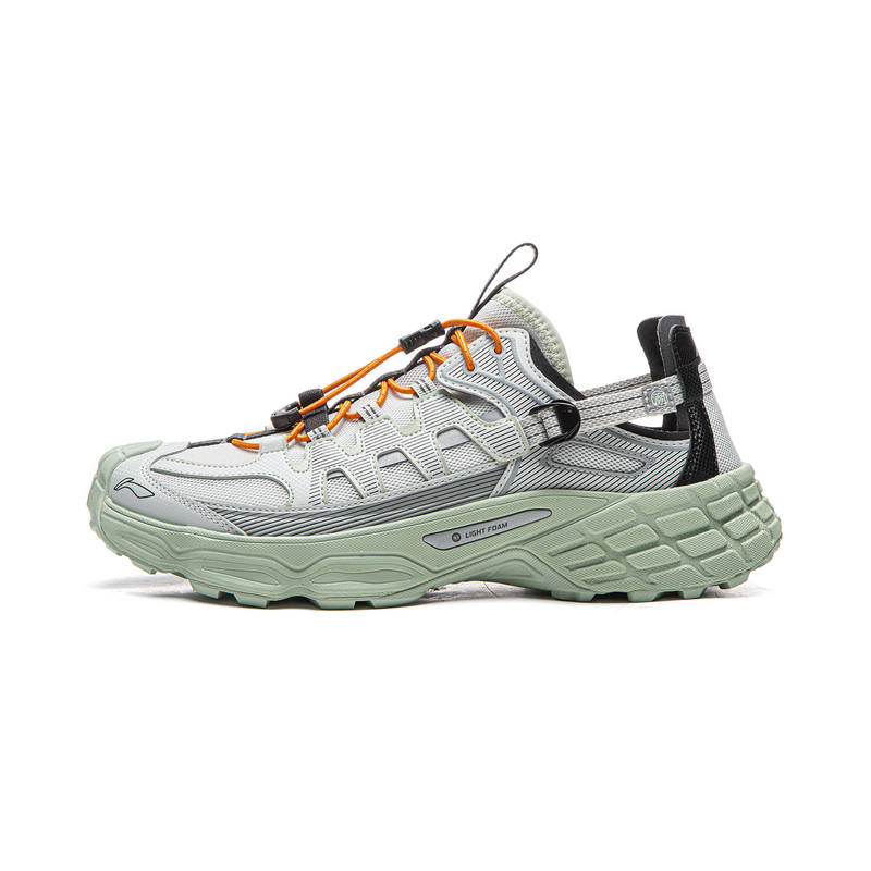 Li-Ning Li Ning Outdoor CF Tracing, Wild Nature Slip Resistant, Abrasion Resistant, Reflective, Rebound Low top
