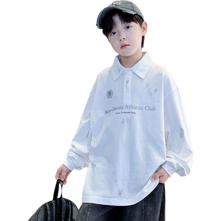 PLANDOO Kids Polo Shirts Polo Collar Moderate