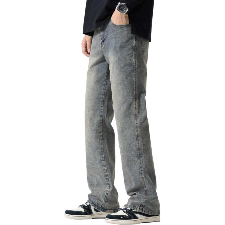 Tonlion Jeans Unisex Moderate Flared Pants