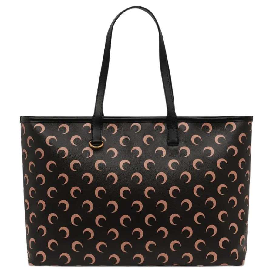 Marine Serre Moon canvas tote bag