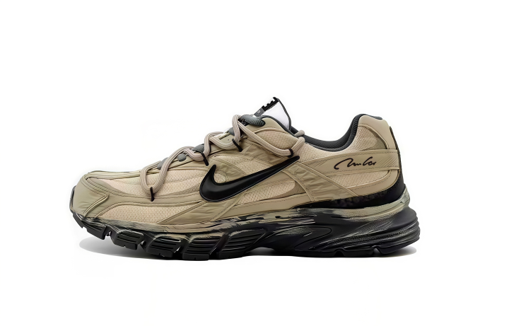 Nike Nike Initiator Cushioning Abrasion Resistant Slip Resistant Low top Casual Running Shoes Unisex Umber