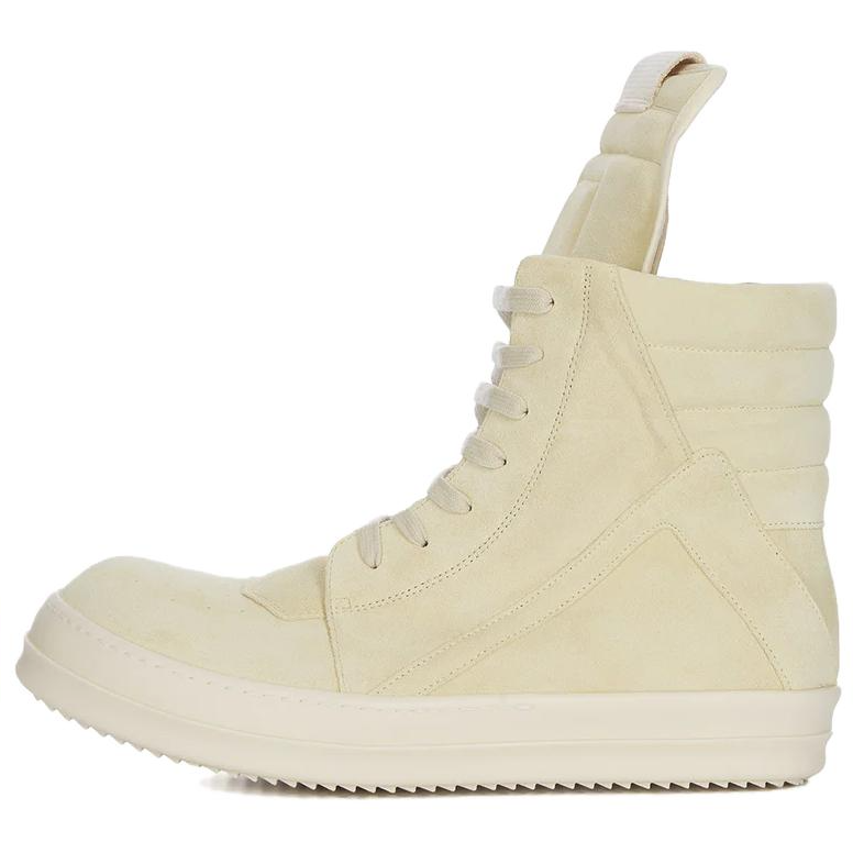 RICK OWENS RICK OWENS/RO Geobasket TEMPLE High top Skateboard Shoes 3.5cm Men's Butter