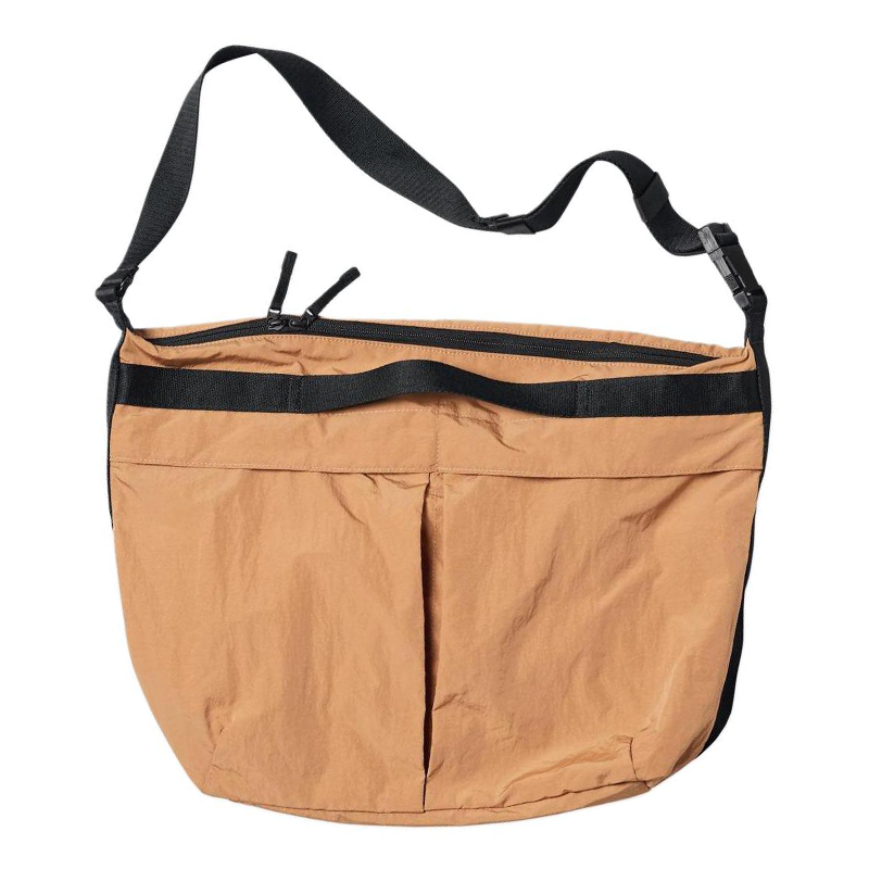 UNIQLO Nylon Shoulder Bag Unisex Orange