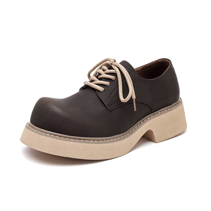 Lanza Lanza Work Boots Men's Low Top Brown Beige Colorway