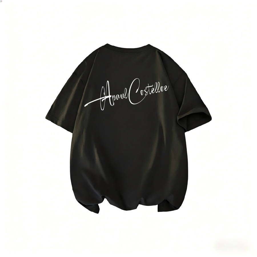 PAUL COSTELLOE T Shirts Unisex Crew Neck Thin Straight Fit