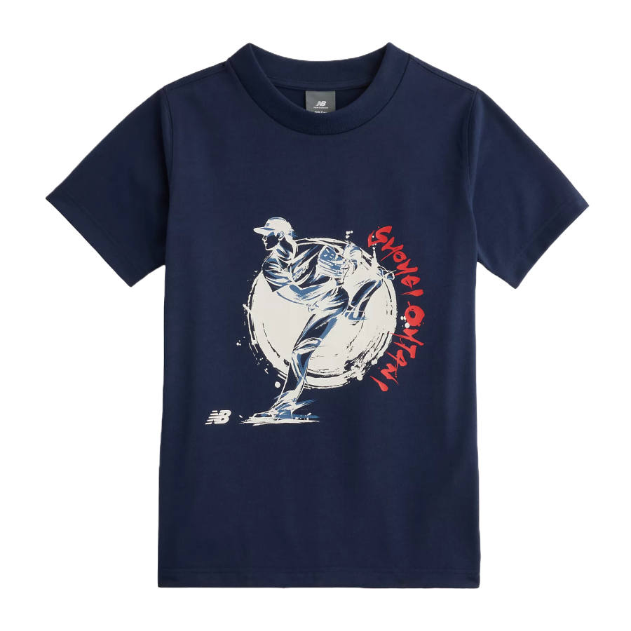 New Balance New Balance Kids T Shirts Crew Neck Moderate