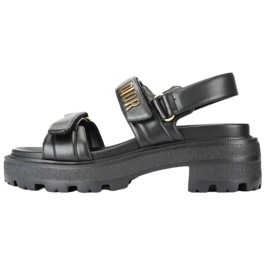 DIOR DIOR DiorAct Beach Sandals Women's Black