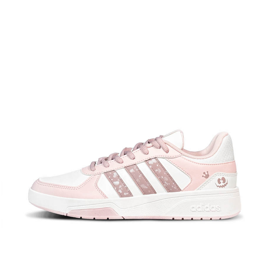 Adidas Adidas COURTBEAT Pink Mist Crown Low top Skateboard Shoes Unisex Pink White