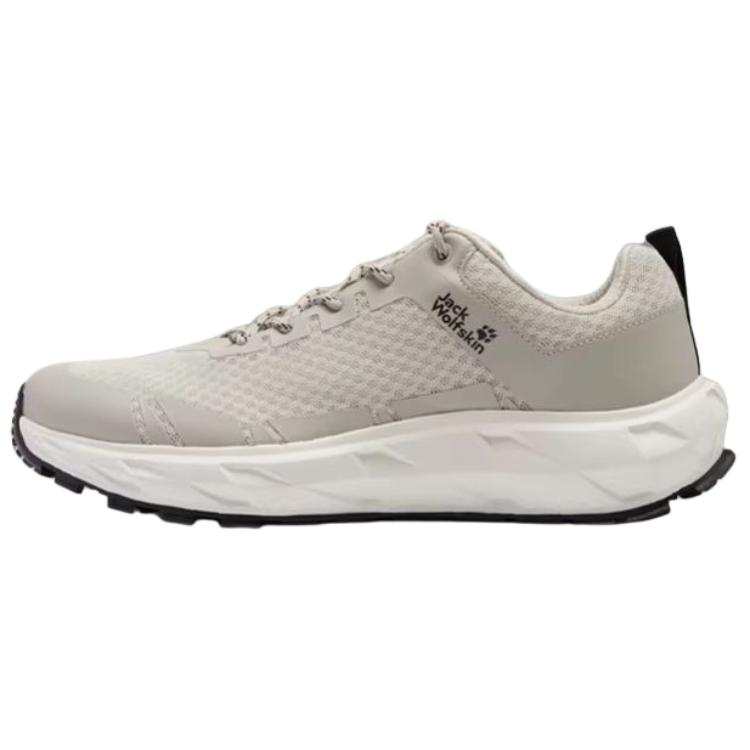 JACK WOLFSKIN HIKE VENTURA Mountaineering & Hiking Shoes Men's Low Top Dust Gray 6260 Pure Black 6502