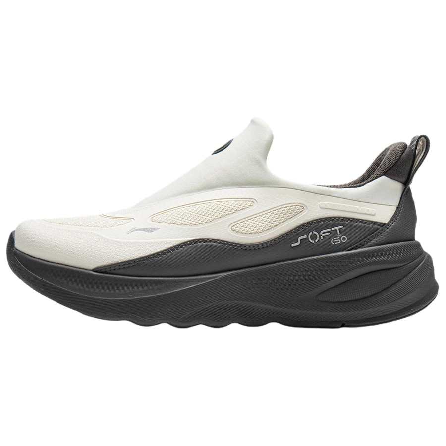 Li-Ning Li Ning SOFT GO 2 WNTR Synthetic Leather, TPU Cushioning Waterproof Support Rebound Low top Casual Shoes Women's