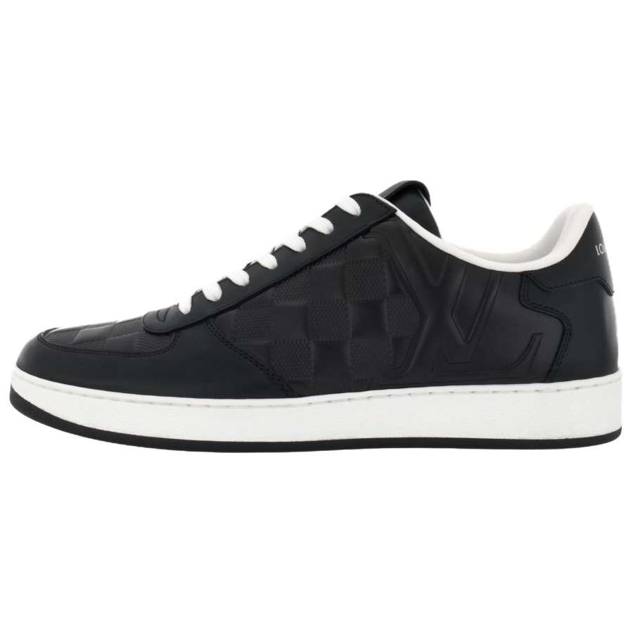 LOUIS VUITTON Rivoli Low top Skateboard Shoes Men's Black