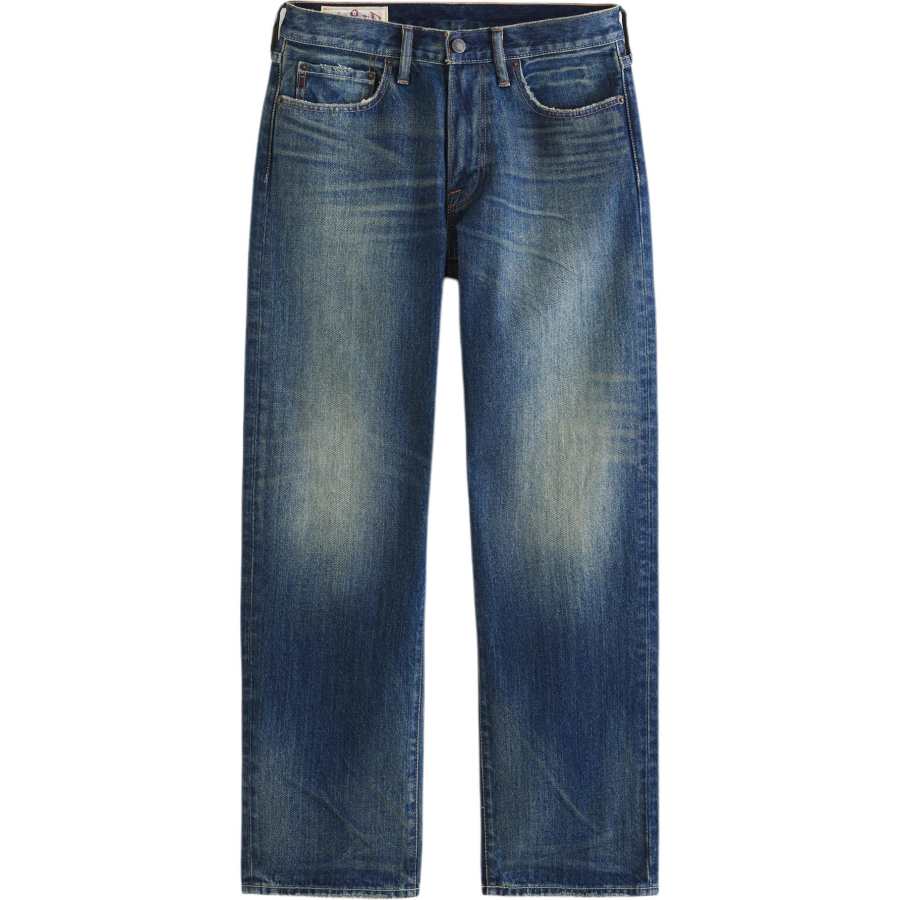 Abercrombie&Fitch Jeans Men's Dark Blue Moderate Straight Fit Pants