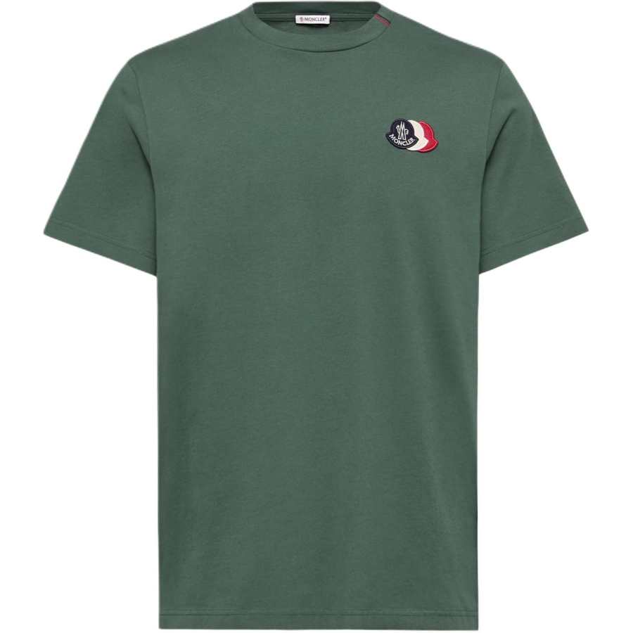 Moncler Logo Patch Crewneck T-Shirt