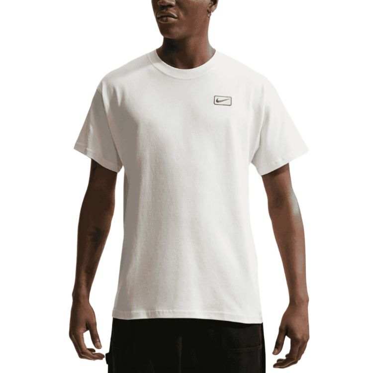 Nike Nike Sportswear T Shirts Men's Beige Crew Neck