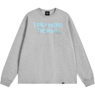 Emis T Shirts Unisex Mixed Gray Crew Neck