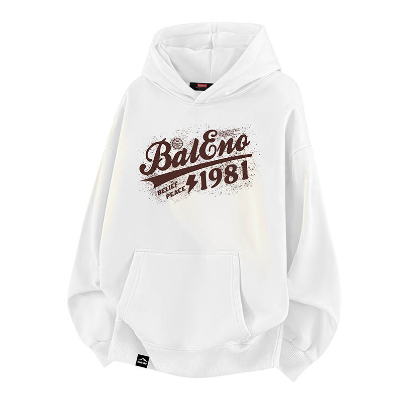 BALENO Sweatshirts Unisex Hooded Moderate Heavyweight