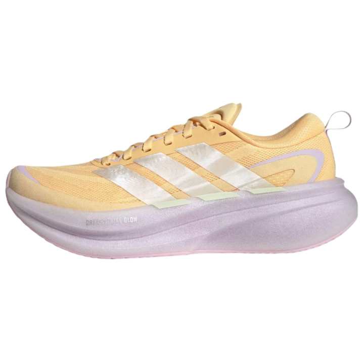Adidas Adidas Supernova Glide Support Reflective Running Shoes Women's Warm Yellow Light Purple
