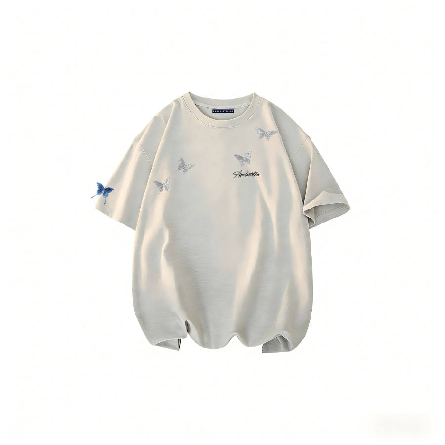 PAUL COSTELLOE T Shirts Unisex Crew Neck Thin Straight Fit